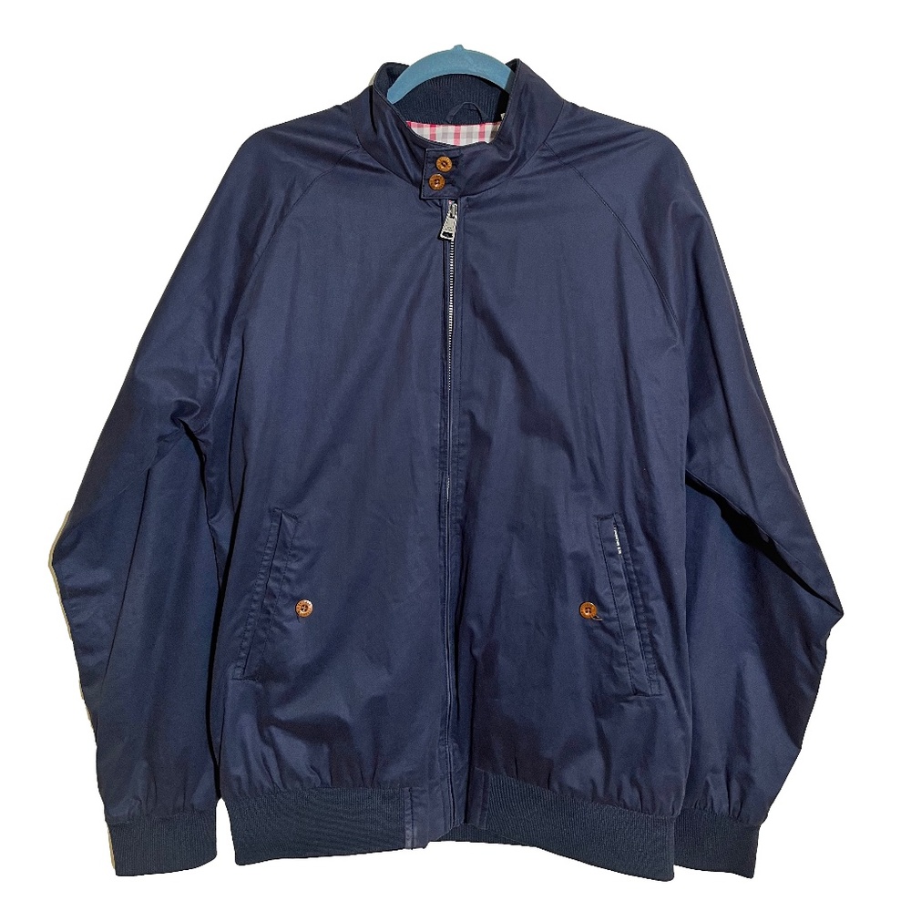 Ben Sherman Harrington Jacket Navy Size L
